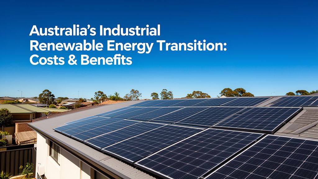 Australia's Industrial Transition to Renewable Energy: A Practical Outlook