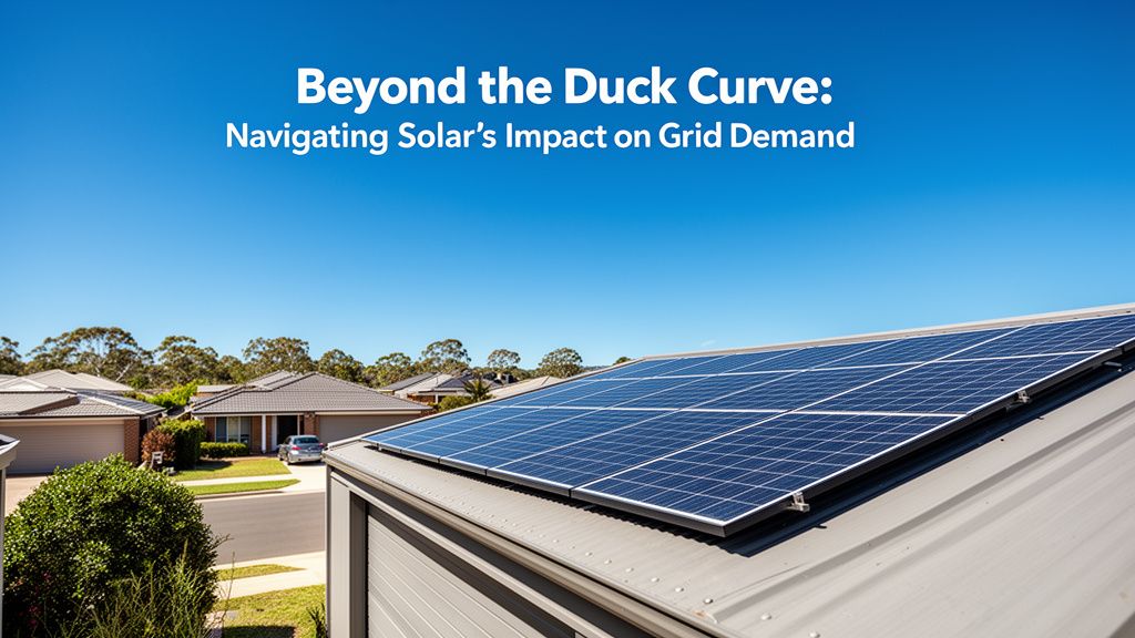 Beyond the Duck Curve: Navigating Solar's Impact on Grid Demand