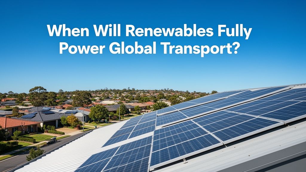 Beyond the Grid: When Will Renewables Power Ships, Planes & Freight?