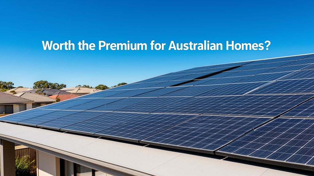 Are REC Solar Panels Worth the Premium Investment for Australian Homes?