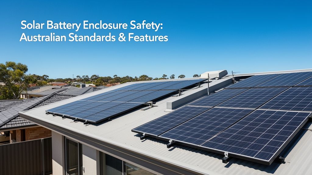 Navigating Essential Safety Features and Standards for Your Solar Battery Enclosure