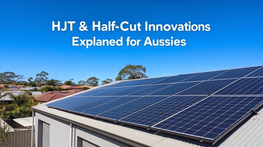 REC Solar's Evolution: From Half-Cut Cells to HJT Technology in Australia