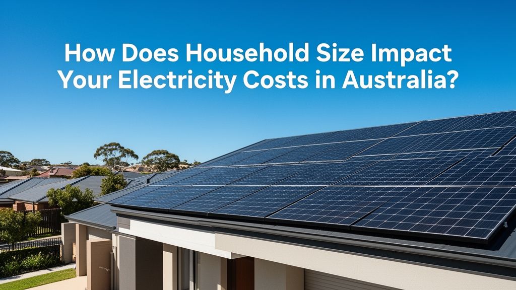 How Does Household Size Impact Your Electricity Costs in Australia?