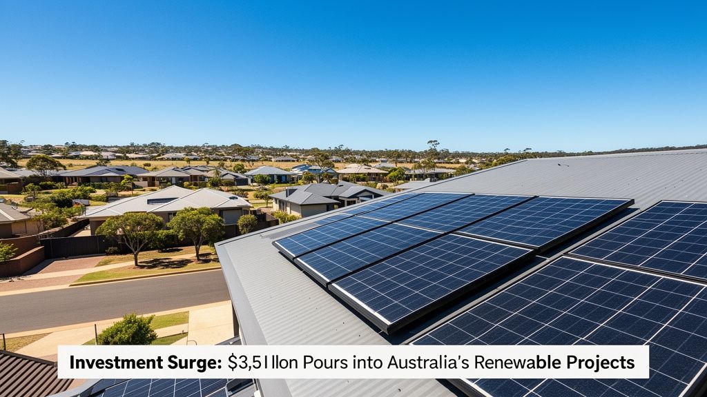 Investment Surge: $3.5 Billion Pours into Australia's Renewable Projects