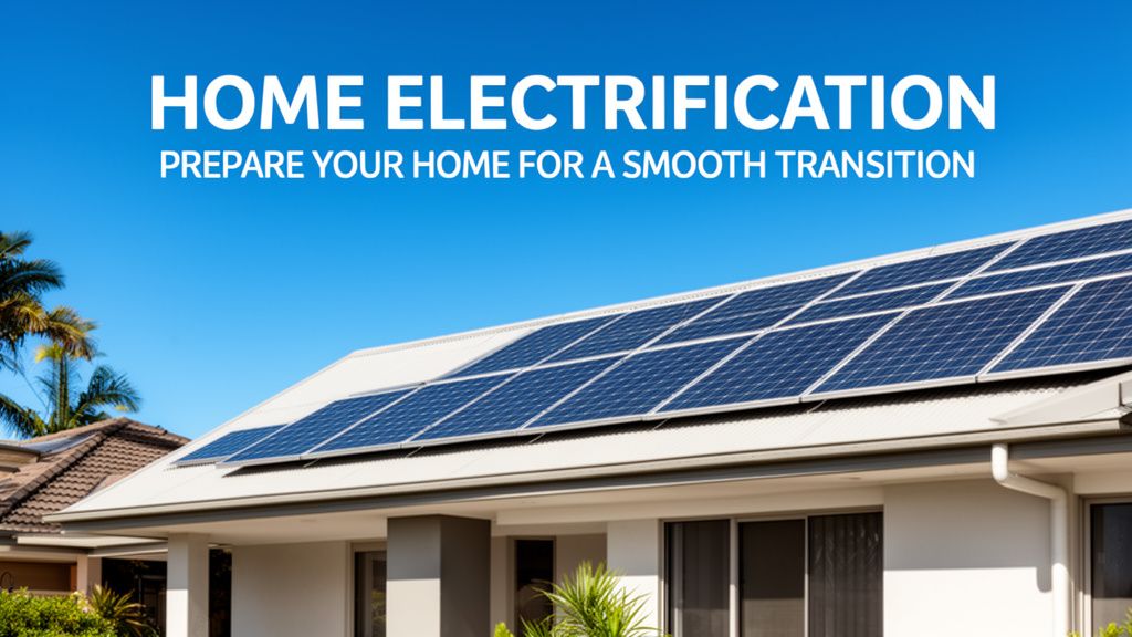 Australian Electrification: Preparing Your Home for a Sustainable Future