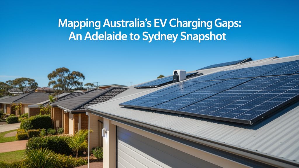 Mapping Australia's EV Charging Gaps: An Adelaide to Sydney Snapshot
