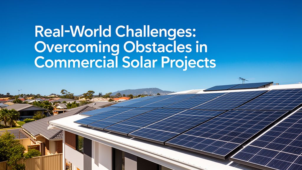 Real-World Challenges: Overcoming Obstacles in Commercial Solar Projects