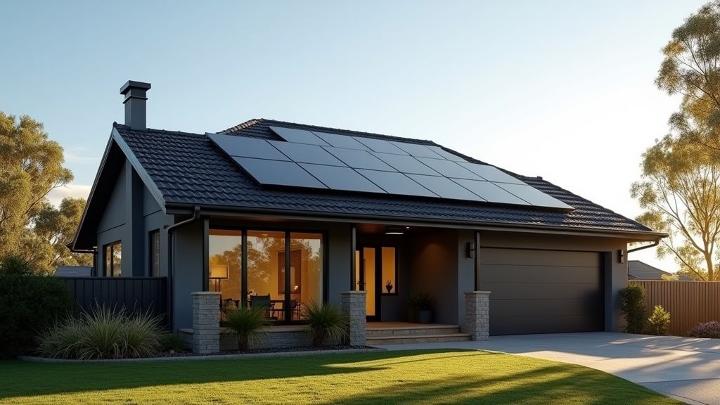 The Aesthetic Advantages of All-Black Solar Panels