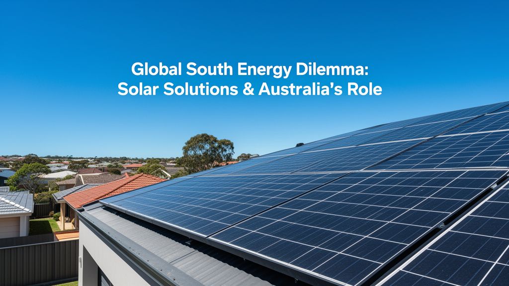 The Global South's Energy Crisis: Cooking Fuels, Fossil Dependency, and Solar Solutions
