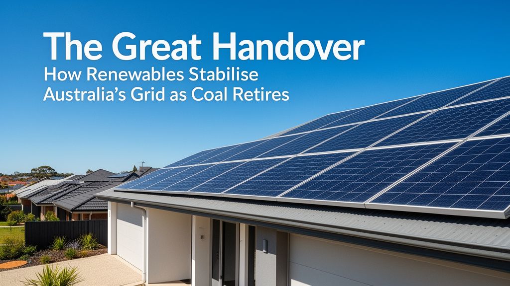 The Great Handover: How Renewables Stabilise Australia's Grid as Coal Retires
