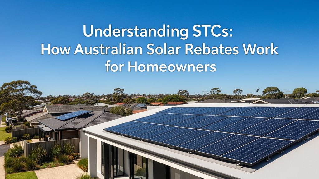 Understanding STCs: How Australian Solar Rebates Work for Homeowners